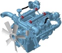 Дизельный двигатель Doosan P158LC